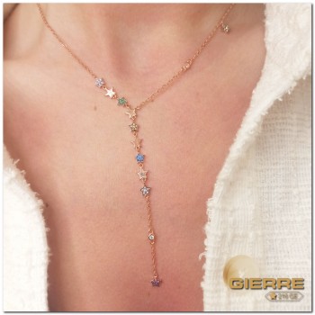 ELICL002 Star dust Y necklace ELICL002 Star dust Y necklace